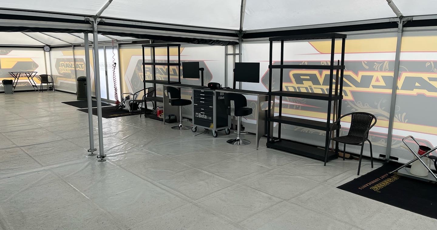 Talvar Racing paddock